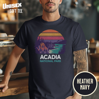 Acadia Light - Heather Navy