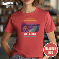 Acadia Light - Heather Red